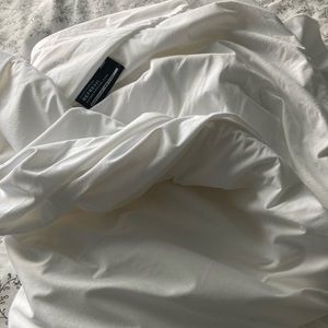 Malouf Bamboo-Charcoal Mattress protector, Queen size